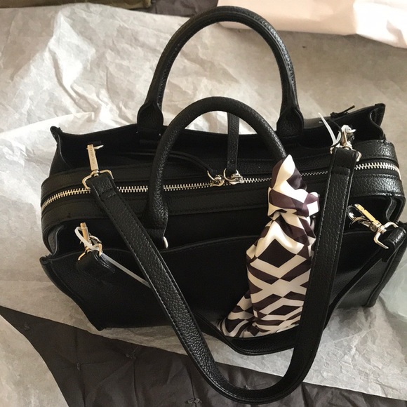 Steve Madden Satchel with scarf detail - Picture 5 of 6